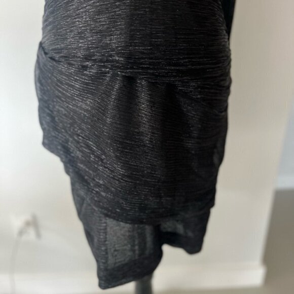 Maje Sequin Black Sheer Ddress - Picture 8 of 13